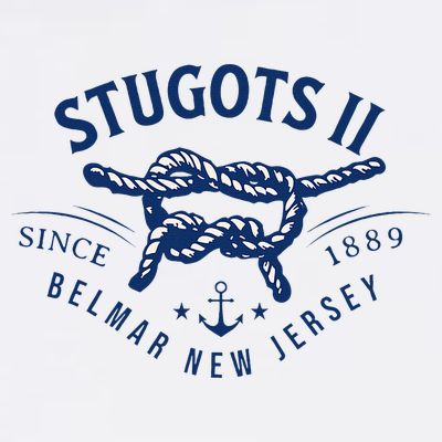 Stugots Belmar Nj Rope Retro Sarcastic Funny Boating T-Shirt