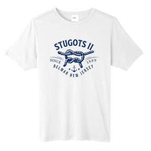 Stugots Belmar Nj Rope Retro Sarcastic Funny Boating Tall Fusion ChromaSoft Performance T-Shirt