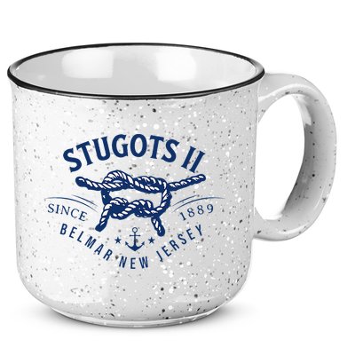 Stugots Belmar Nj Rope Retro Sarcastic Funny Boating 15oz Campfire Ceramic Mug