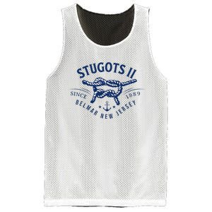 Stugots Belmar Nj Rope Retro Sarcastic Funny Boating Mesh Reversible Basketball Jersey Tank