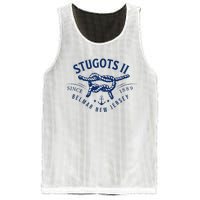 Stugots Belmar Nj Rope Retro Sarcastic Funny Boating Mesh Reversible Basketball Jersey Tank