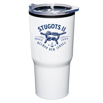 Stugots Belmar Nj Rope Retro Sarcastic Funny Boating Tumbler