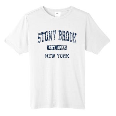 Stony Brook New York Ny Vintage Athletic Tall Fusion ChromaSoft Performance T-Shirt