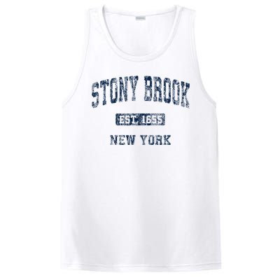 Stony Brook New York Ny Vintage Athletic PosiCharge Competitor Tank