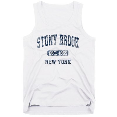 Stony Brook New York Ny Vintage Athletic Tank Top