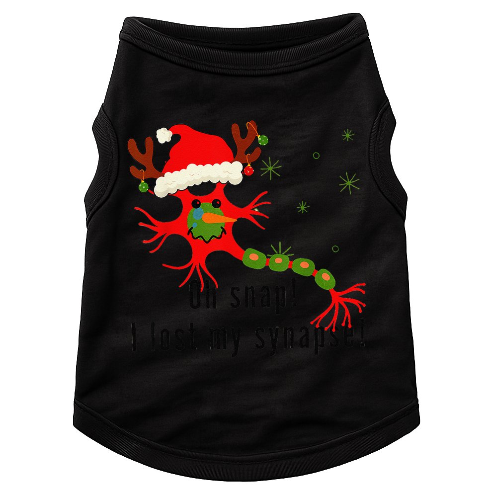 Science Brain Neuron Christmas Neurology Science Teacher Doggie Tank