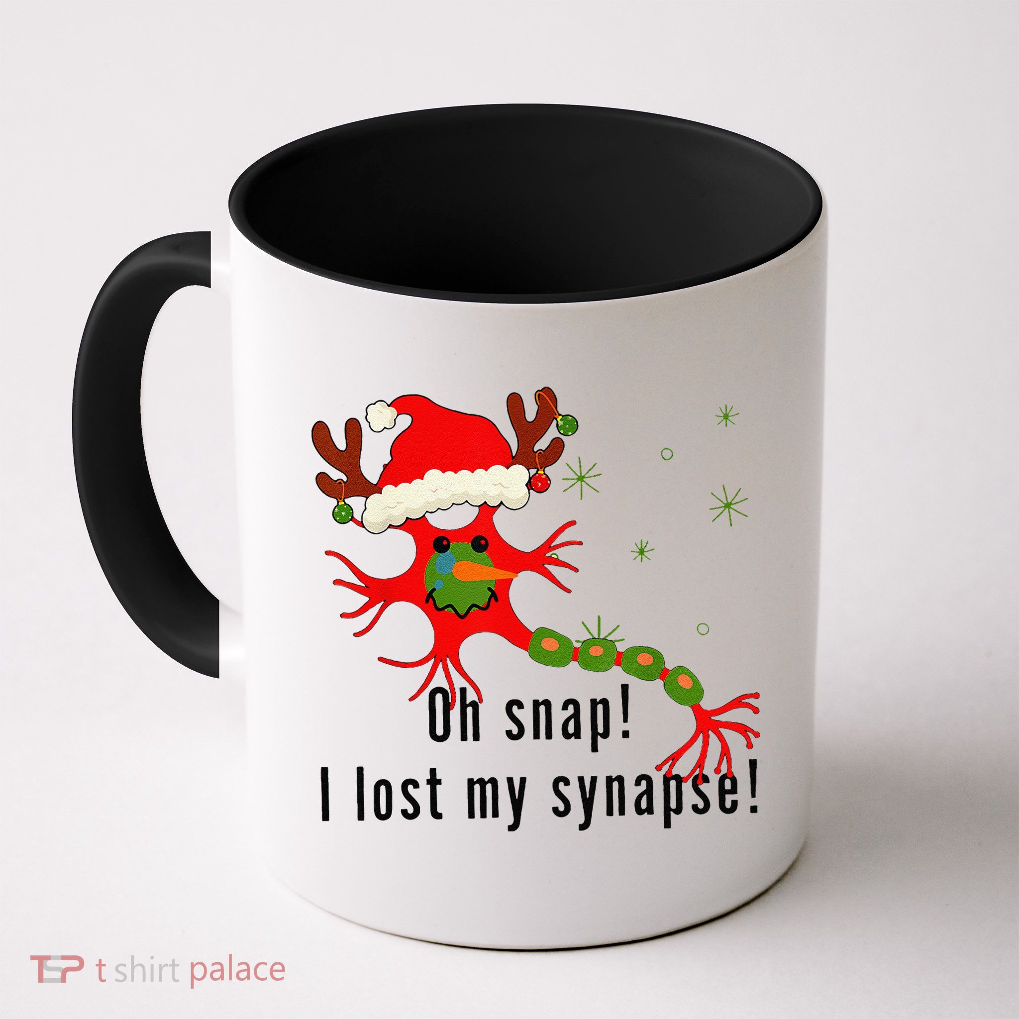 Science Brain Neuron Christmas Neurology Science Teacher Mug