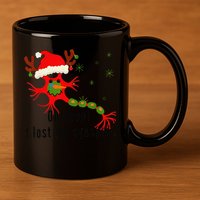 Science Brain Neuron Christmas Neurology Science Teacher 11oz C Handle Ceramic Mug