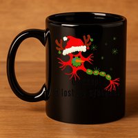 Science Brain Neuron Christmas Neurology Science Teacher 11oz C Handle Ceramic Mug