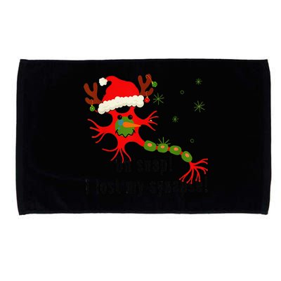 Science Brain Neuron Christmas Neurology Science Teacher Microfiber Hand Towel