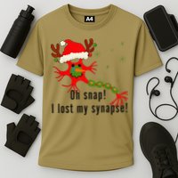 Science Brain Neuron Christmas Neurology Science Teacher Cooling Performance Crew T-Shirt