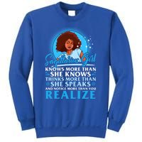 Sagittarius Black November December Birthday Gift Sweatshirt