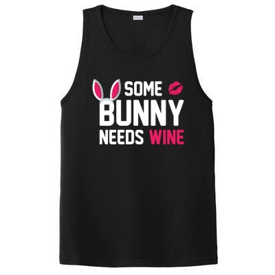 Some Bunny Needs Wine Funny Easter Day Ing Gift PosiCharge Competitor Tank