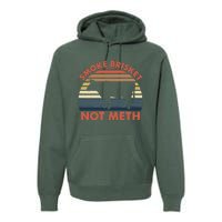 SMOKE BRISKET NOT METH Funny BBQ Barbecue Grill Meat Smoking Premium Hoodie