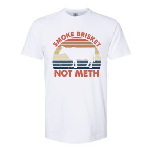 SMOKE BRISKET NOT METH Funny BBQ Barbecue Grill Meat Smoking Softstyle CVC T-Shirt