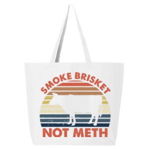 SMOKE BRISKET NOT METH Funny BBQ Barbecue Grill Meat Smoking 25L Jumbo Tote