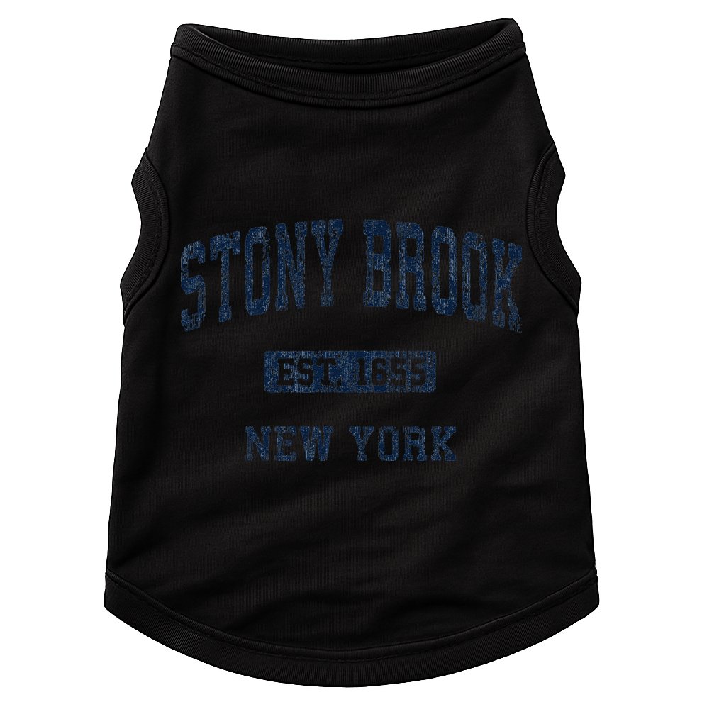 Stony Brook New York Ny Vintage Athletic Sports Doggie Tank