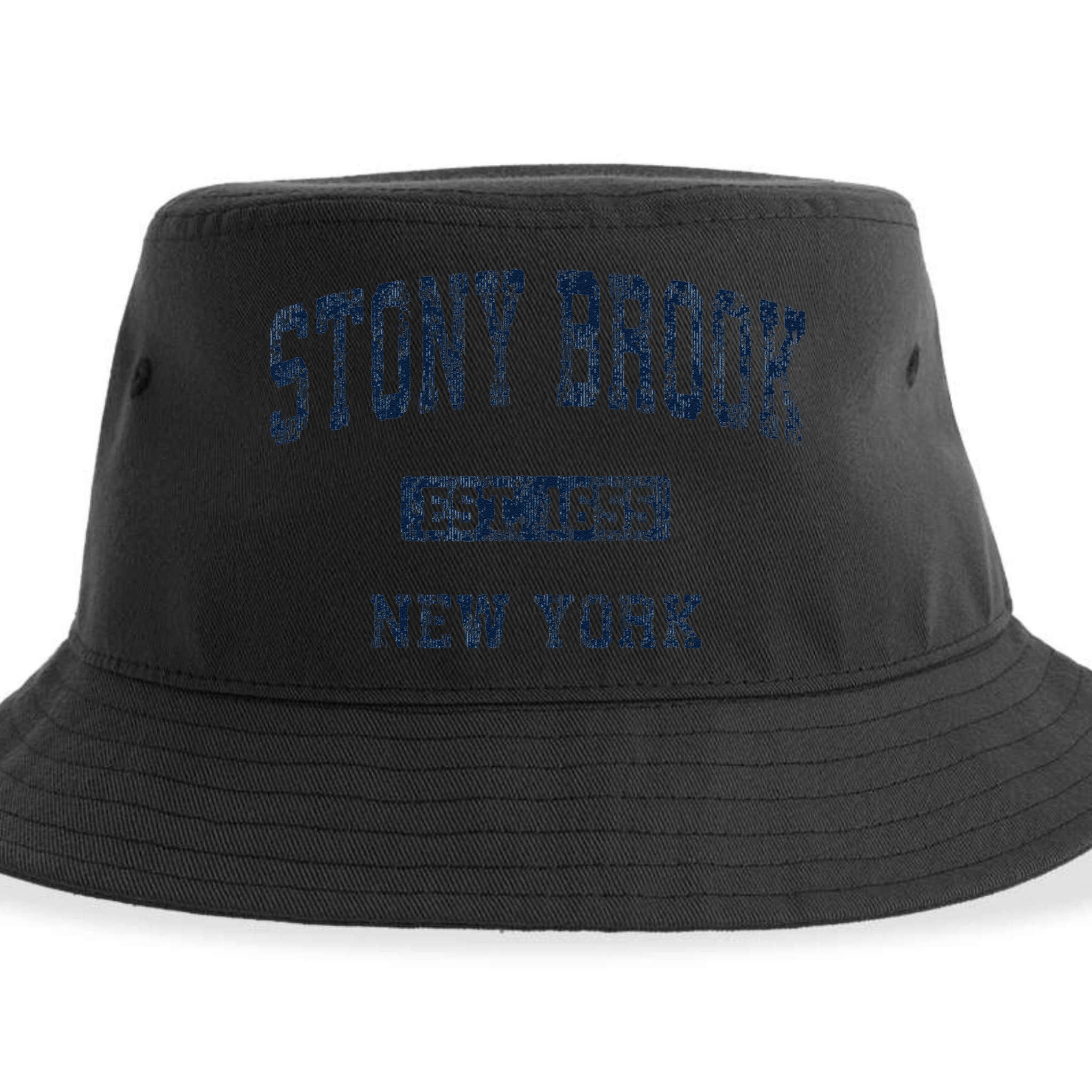 Stony Brook New York Ny Vintage Athletic Sports Sustainable Bucket Hat