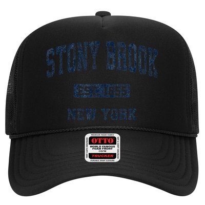 Stony Brook New York Ny Vintage Athletic Sports Hat