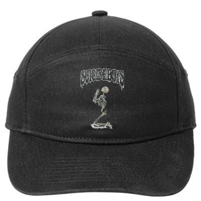 Suicide Boy Now The Moons Rising Album Poster 7-Panel Snapback Hat