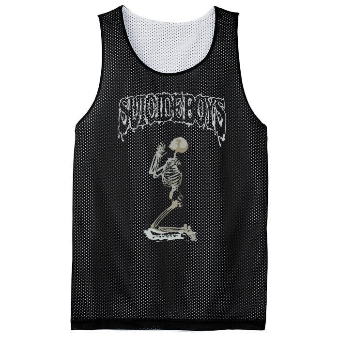 Suicide Boy Now The Moons Rising Album Poster Mesh Reversible Basketball Jersey Tank