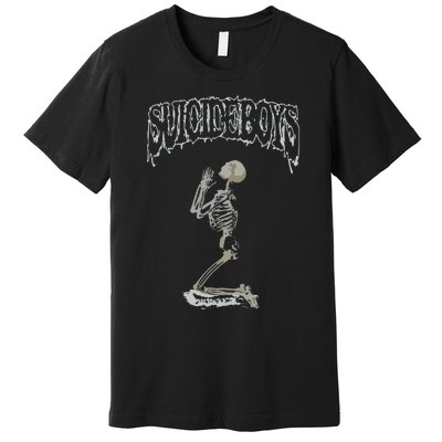 Suicide Boy Now The Moons Rising Album Poster Premium T-Shirt