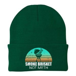 Smoke Brisket Not Mesh Crack Grilling Smoking Father Knit Cap Winter Beanie