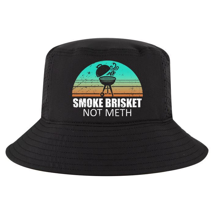 Smoke Brisket Not Mesh Crack Grilling Smoking Father Cool Comfort Performance Bucket Hat