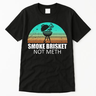 Smoke Brisket Not Mesh Crack Grilling Smoking Father Tall T-Shirt