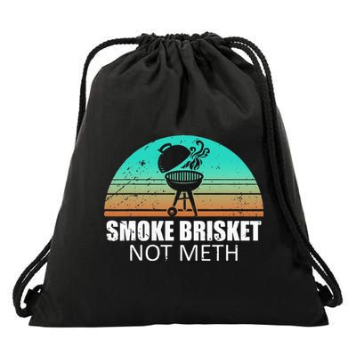 Smoke Brisket Not Mesh Crack Grilling Smoking Father Drawstring Bag