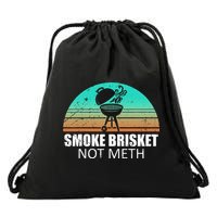 Smoke Brisket Not Mesh Crack Grilling Smoking Father Drawstring Bag