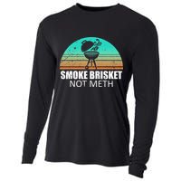 Smoke Brisket Not Mesh Crack Grilling Smoking Father Cooling Performance Long Sleeve Crew