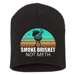 Smoke Brisket Not Mesh Crack Grilling Smoking Father Short Acrylic Beanie