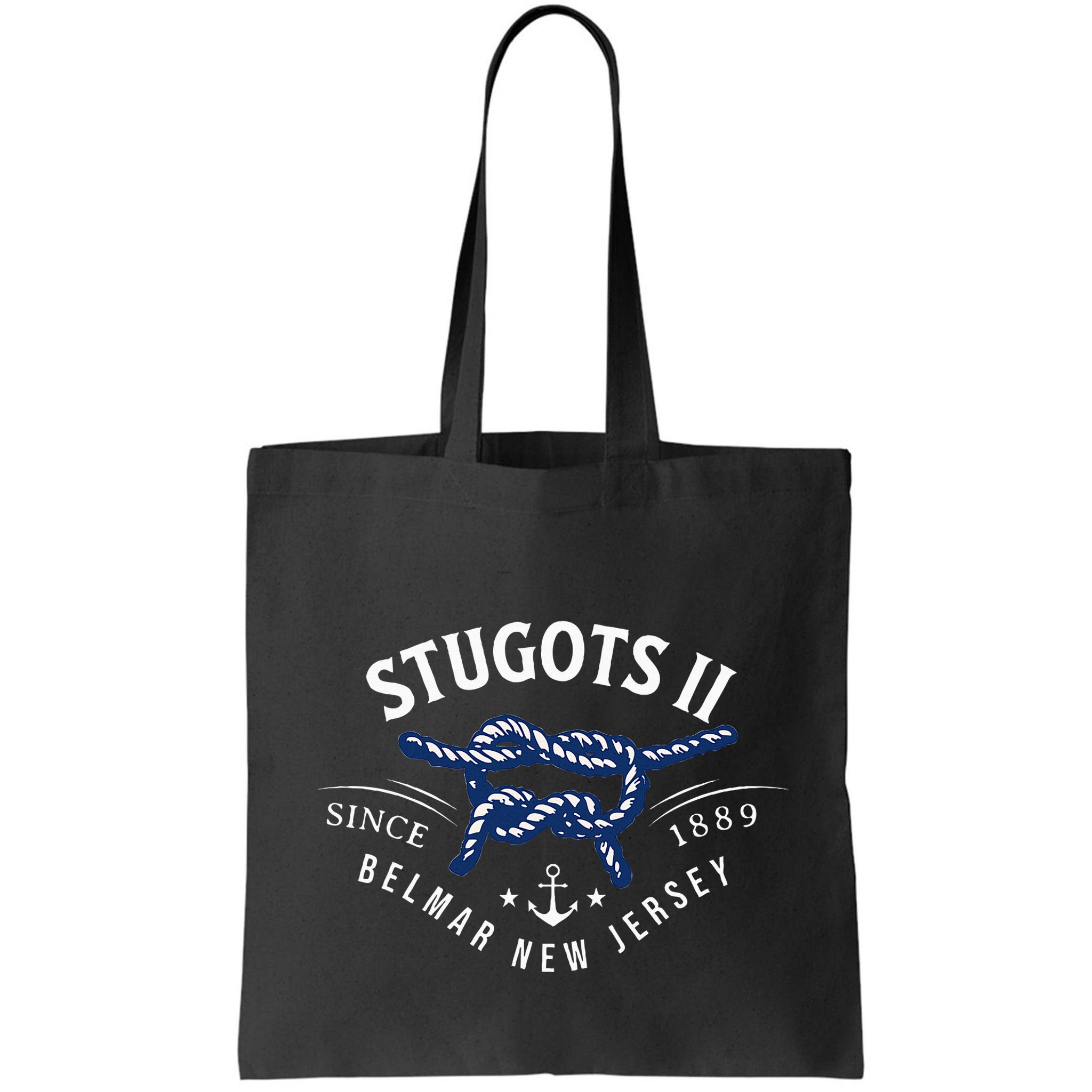 Stugots Belmar Nj Rope Retro Sarcastic Funny Boating Bag