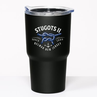 Stugots Belmar Nj Rope Retro Sarcastic Funny Boating Tumbler