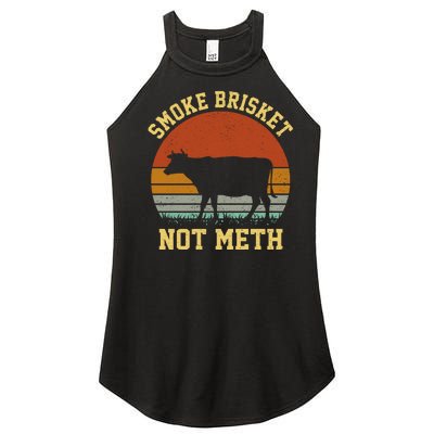 Smoke Brisket Not Meth Women’s Perfect Tri Rocker Tank