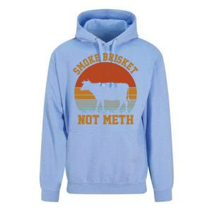 Smoke Brisket Not Meth Unisex Surf Hoodie