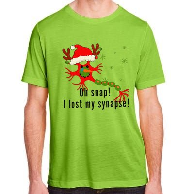 Science Brain Neuron Christmas Neurology Science Teacher Adult ChromaSoft Performance T-Shirt