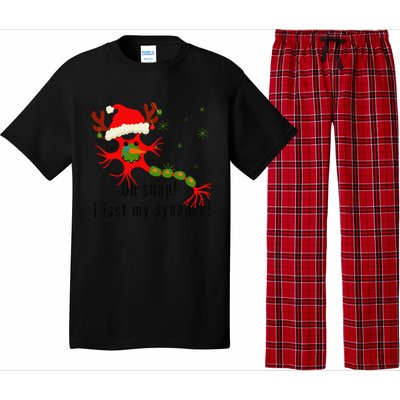 Science Brain Neuron Christmas Neurology Science Teacher Pajama Set