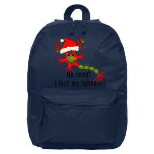 Science Brain Neuron Christmas Neurology Science Teacher 16 in Basic Backpack