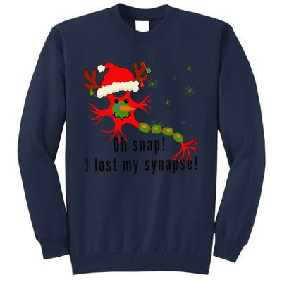 Science Brain Neuron Christmas Neurology Science Teacher Tall Sweatshirt