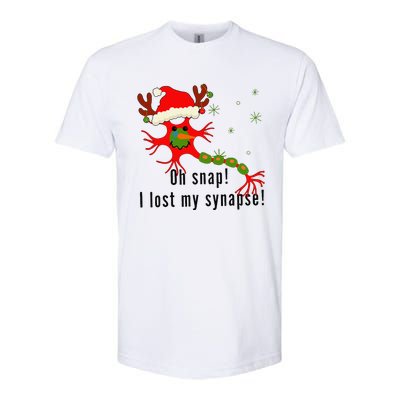 Science Brain Neuron Christmas Neurology Science Teacher Softstyle CVC T-Shirt