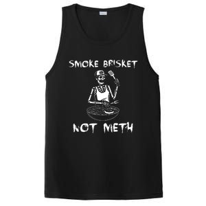 Smoke Brisket Not Meth Bbq Skeleton Grilling Master PosiCharge Competitor Tank