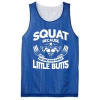 Squat Because No One Raps About Little Butts Workout Fitness Gift Mesh Reversible Basketball Jersey Tank