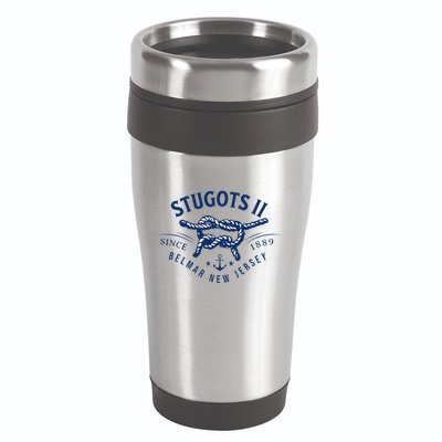 Stugots Belmar Nj Anchor Distressed Sarcastic Boating 16oz Travel Tumbler