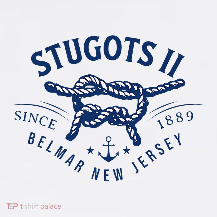 Stugots Belmar Nj Anchor Distressed Sarcastic Boating Apron