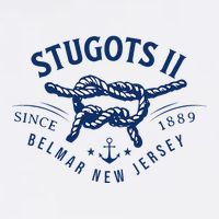 Stugots Belmar Nj Anchor Distressed Sarcastic Boating Button