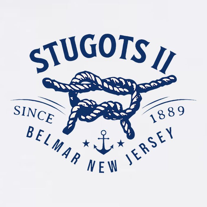 Stugots Belmar Nj Anchor Distressed Sarcastic Boating Bucket Hat