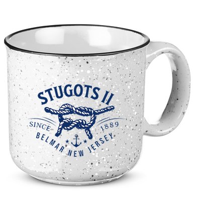 Stugots Belmar Nj Anchor Distressed Sarcastic Boating 15oz Campfire Ceramic Mug