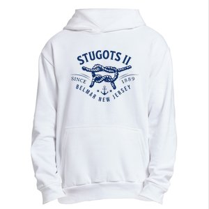 Stugots Belmar Nj Anchor Distressed Sarcastic Boating Urban Pullover Hoodie